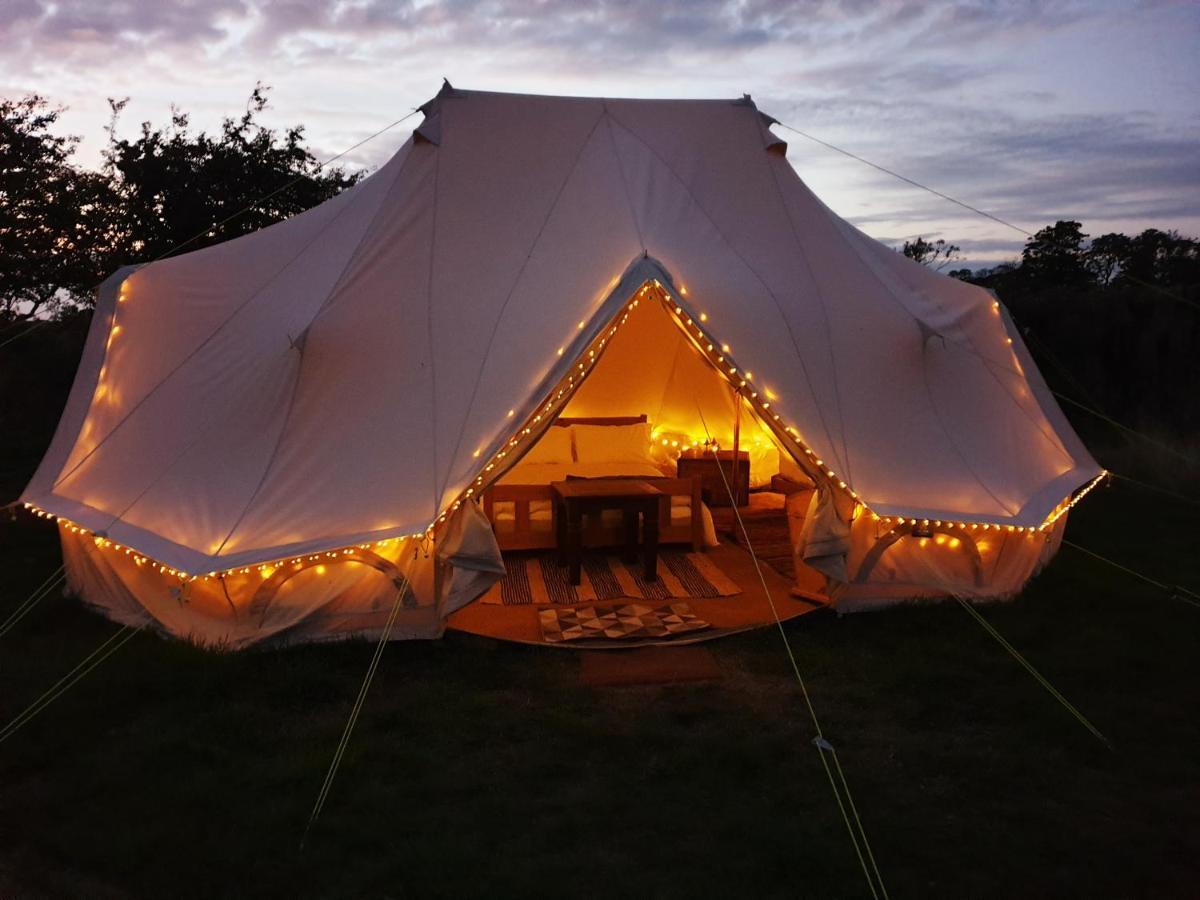 6M Emperor Tent Near Whitby With Log Burner Liverton Ngoại thất bức ảnh