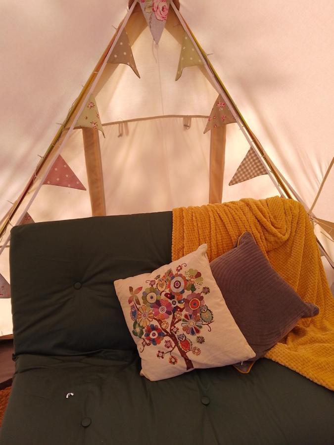 6M Emperor Tent Near Whitby With Log Burner Liverton Ngoại thất bức ảnh